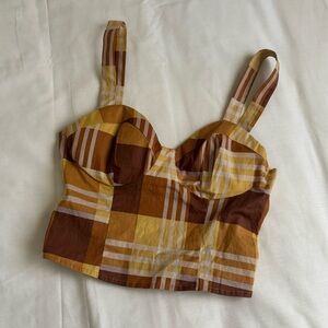 𐙚 Twine & String Plaid Top